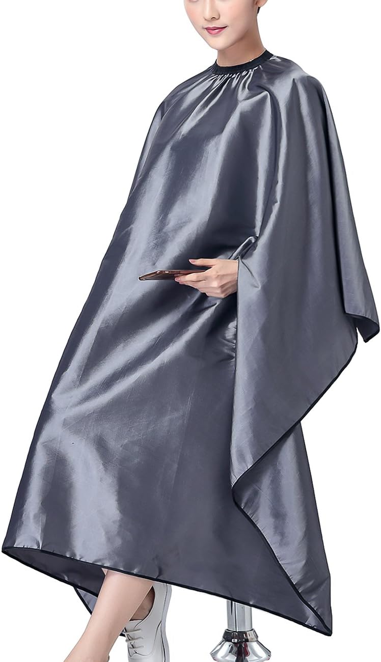 Hair Cut Hairdressing Cape Cloth Apron Stretch Out Hand Waterproof Salon Barber Gown 57 x 63